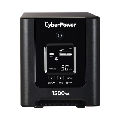 UPS de 1500 VA/1050 W, Topología Línea Interactiva, Entrada 120 Vca NEMA 5-15P, Onda Senoidal Pura, Tipo Mini Torre, Con 8 Tomas NEMA 5-15R OR1500PFCLCD