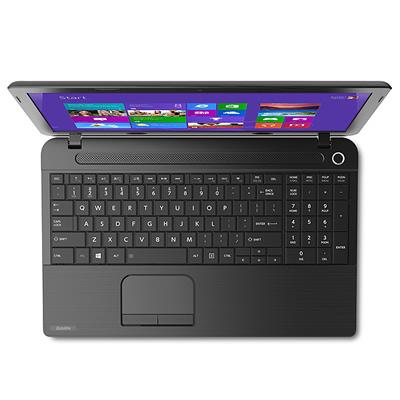 Laptop Toshiba Satellite CI3 4005U, 1.7Ghz, 4Gb, 750G, 15.6”, Tec Num, DVD, BT, Windows 7/8.1 Pro, Negro C55-C5207S