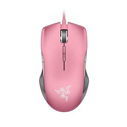 Ratón de juego Razer Basilisk - USB - Óptico - Cuarzo rosa - Cable - 16000 dpi - RZ01-02330200-R3M
