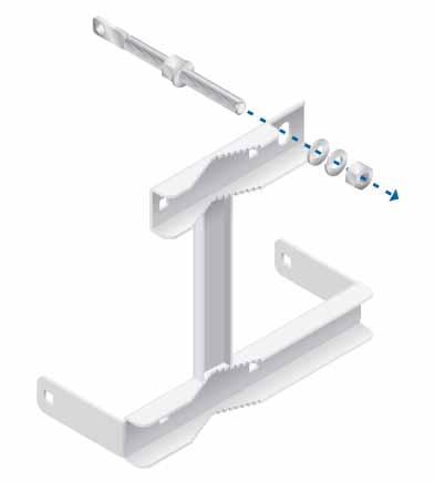 Antena Ubiquiti RocketDish RD-5G30 4.9 - 5.9 GHz Ganancia 30 dBi, Dimensiones 65 cm / Peso 9.8 kg
