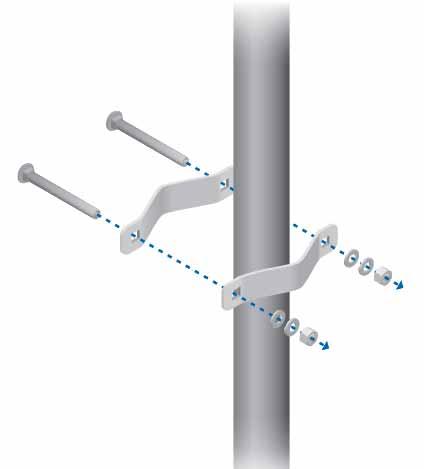 Antena Ubiquiti RocketDish RD-5G30 4.9 - 5.9 GHz Ganancia 30 dBi, Dimensiones 65 cm / Peso 9.8 kg