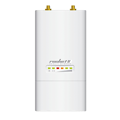 Access Point Ubiquiti Networks ROCKETM9, AirMax, Alta Capacidad y Alcance, Modulación Propietaria (902 - 928 MHz) Conectorizado.