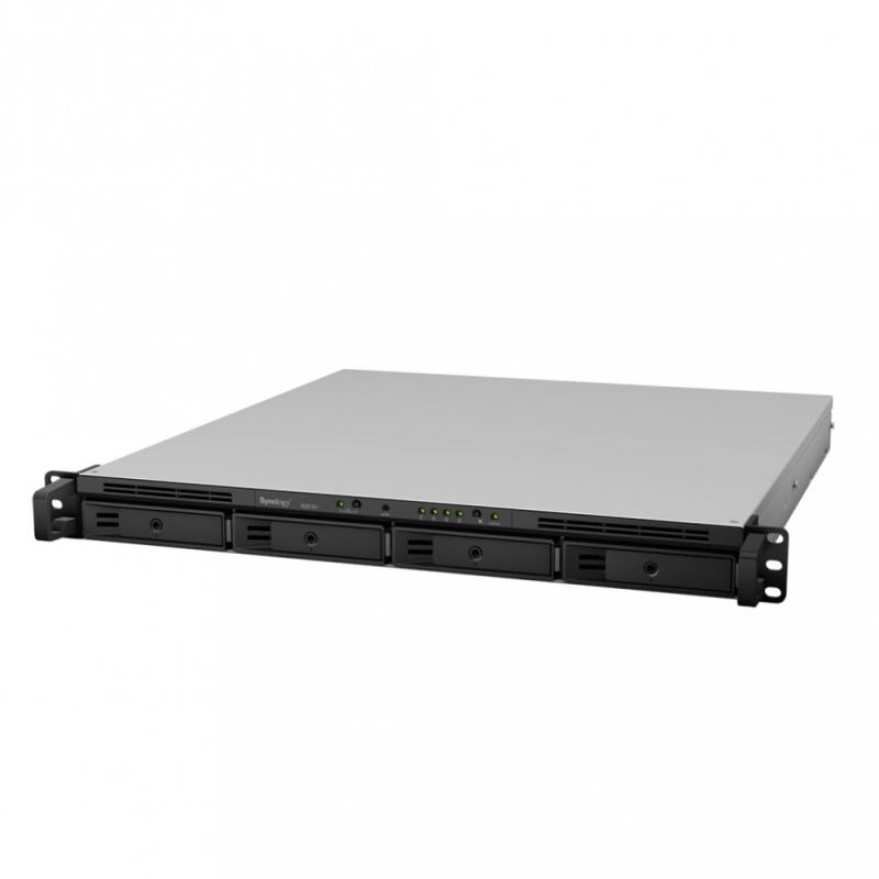 NAS Synology RS818+ 4 Bahias expandibles a 8, hasta 48 TB, Rack 1U
