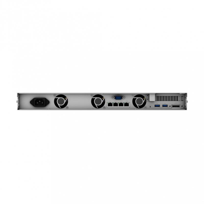 NAS Synology RS818+ 4 Bahias expandibles a 8, hasta 48 TB, Rack 1U