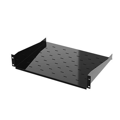 Charola para Rack de 19", 15 cm. de Profundidad, 15 cm. al frente, 2U. S-CH-19X13.5.5