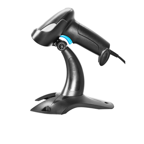Escáner de código de barras de mano 1D con base y autosensor (SCI150)