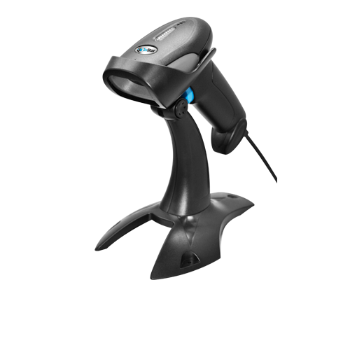 Escáner de código de barras de mano 1D con base y autosensor (SCI150)