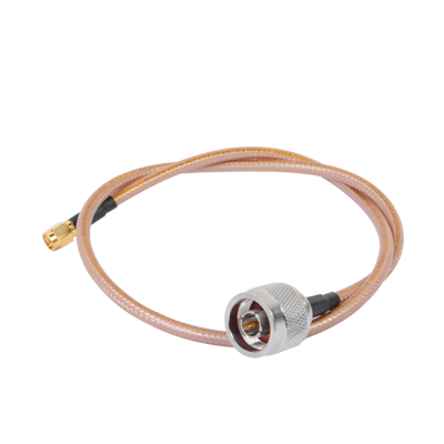 Cable RF Epcom Industrial SN142SMAI60, 60 cm tipo RG-142/U, conectores N Macho y SMA Macho Inverso (Hasta 8 GHz).