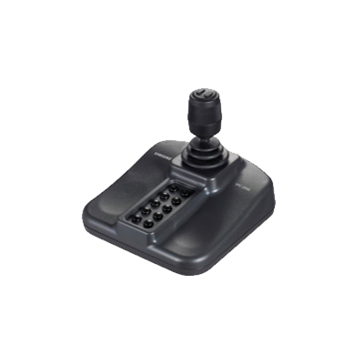 Joystick Samsung SPC2000 3D PTZ con Perilla para Zoom Gradual. Interface USB. Compatible con Softwares Net-i, SSM y Smartviewer