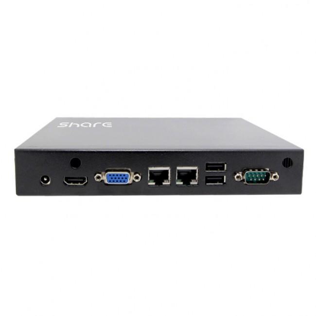Mini PC Share mini X39 Nivel industrial, Intel Celeron 1037U 1.80GHz, 2GB, 64GB SSD