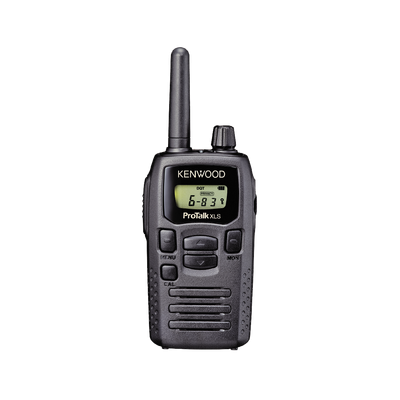 Radio Kenwood TK-3230-DX UHF 450-470 MHz, 16 canales, 1.5 Watts, VOX, Scaner, Incluye antena, batería, cargador y clip