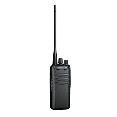 RADIO KENWOOD, Mod. TKD-340K2, 400-470 MHz 4 W, Doble Slot, Compatible con DMR Tier II. Incluye Batería, Antena, cargador y clip. 