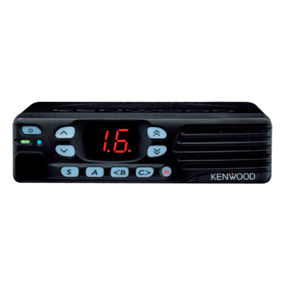 Radio digital móvil KENWOOD, VHF/UHF 400-470 MHz, 45 watts, 32 canales /2 zonas TKD840HK2