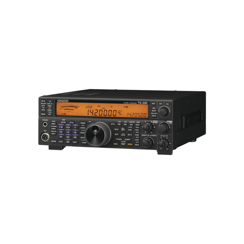 Radio Base Kenwood TS-590SG-K HF/50 MHz de Alto Desempeño, 100 W de Potencia, Display LCD tri-color