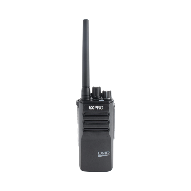 Radio Portátil TXPRO TX790V, Digital DMR y analógico, VHF 136-174 MHz, 64CH y Cifrado de seguridad en Digital