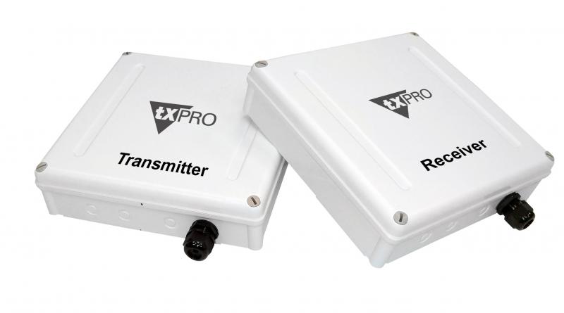 CCTV para elevadores, kit de transmisión de video y audio inalámbrico para cámaras analogas TXC2.4GELV