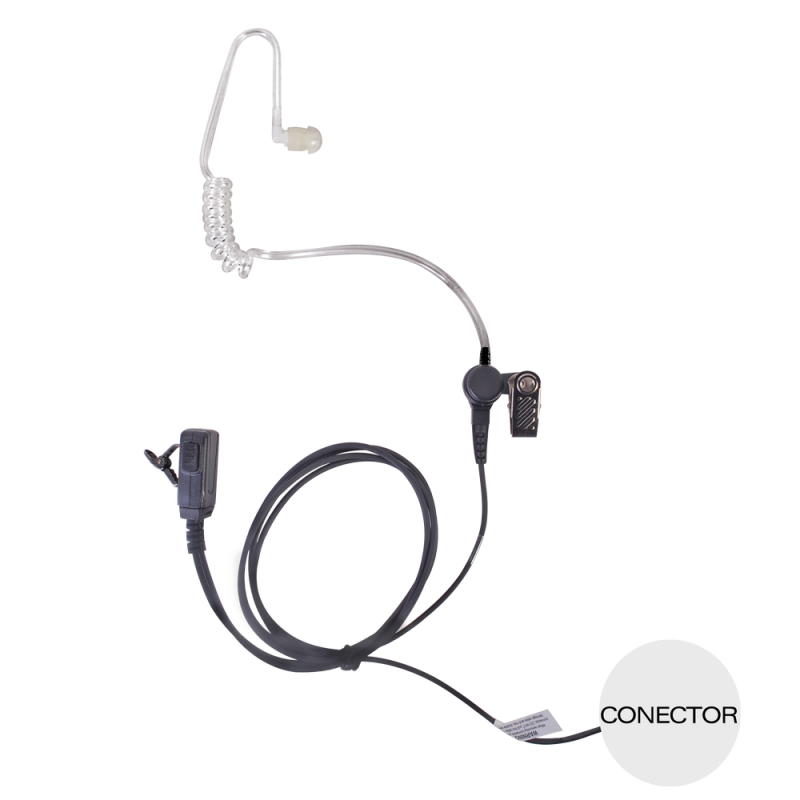 Micrófono de uso rudo de garganta para radios Kenwood TK3230/3000/3402