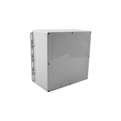 Gabinete Plástico para Exterior (IP65) de 300 x 300 x 150 mm Cierre por Tornillos. TXG-01-571