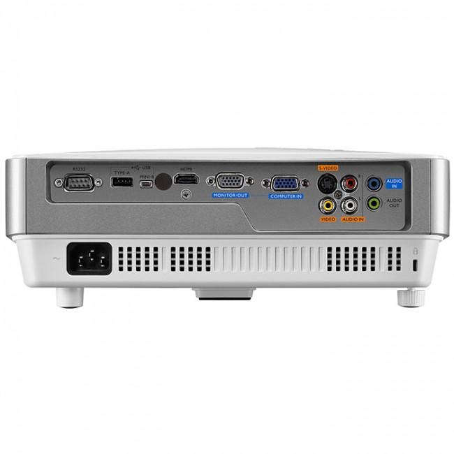 Proyector de Tiro Corto Benq MS619ST DLP 3000 Lumenes SVGA 800x600 Lampara de 6500 hrs HDMI VGA