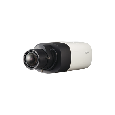Cámara Profesional IP Hanwha Techwin XNB-8000, 5MP Día/Noche (ICR), WDR (120 dB), Soporta Memoria SD, Soporta H.265, H.264 y MJPEG