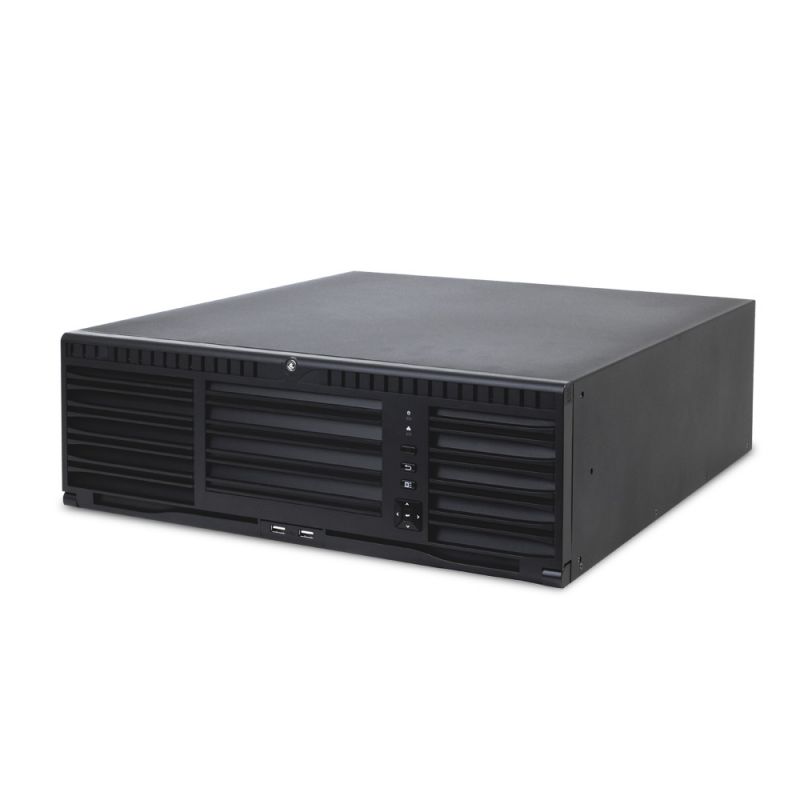 Sistema NVR de alto desempeño de 256 canales para cámaras IP, 16 bahías para disco duro con sistema DAS, H.264 + XR-6256FH16
