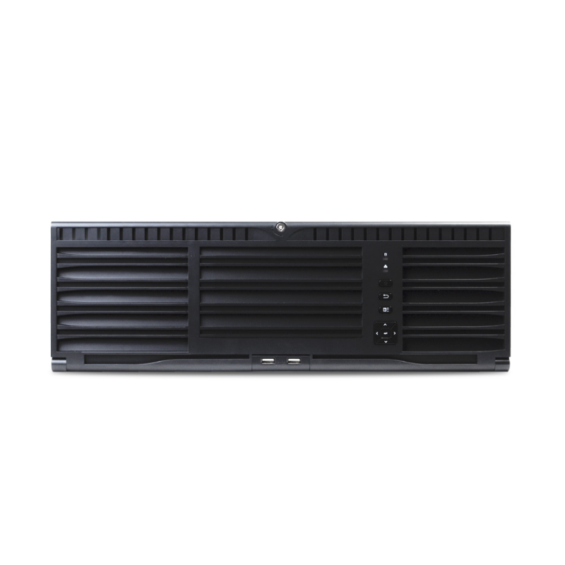 Sistema NVR de alto desempeño de 256 canales para cámaras IP, 16 bahías para disco duro con sistema DAS, H.264 + XR-6256FH16