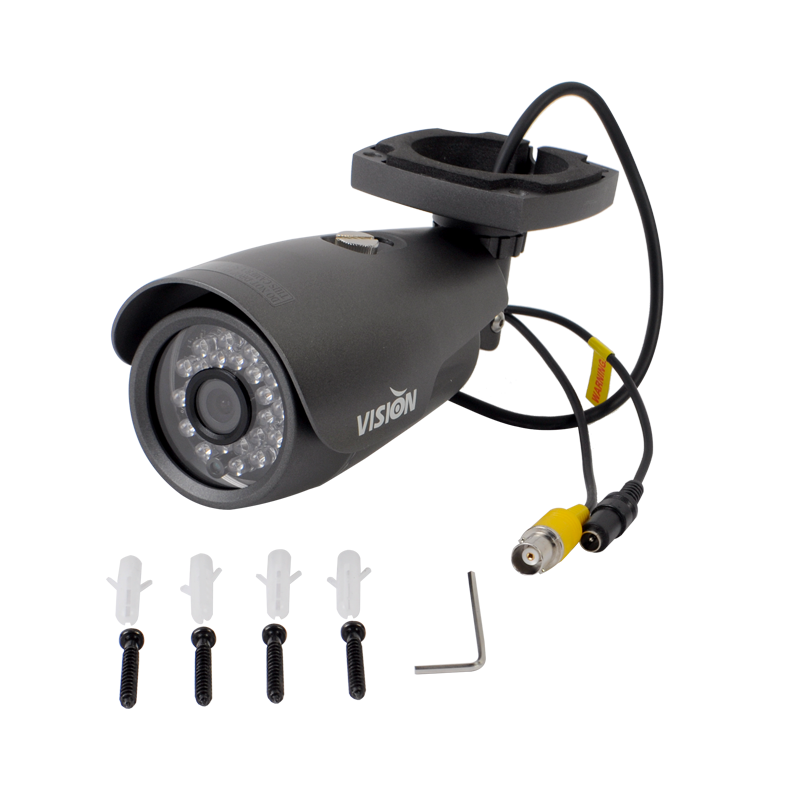 Bullet HD-TVI 1080p a 30IPS, lente 3.6mm con D-WDR Mejorado (Compatible con DVR Turbo Epcom e Hikvision)