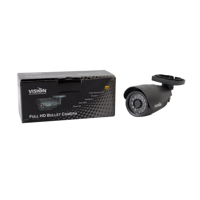 Bullet HD-TVI 1080p a 30IPS, lente 3.6mm con D-WDR Mejorado (Compatible con DVR Turbo Epcom e Hikvision)