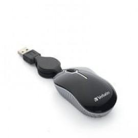 MOUSE BRAVO VERBATIM TRAVEL M ALAMBRICO USB 98113