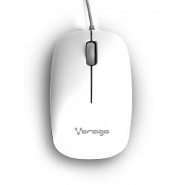 MOUSE VORAGO MO-206 BLANCO 2400 DPI USB
