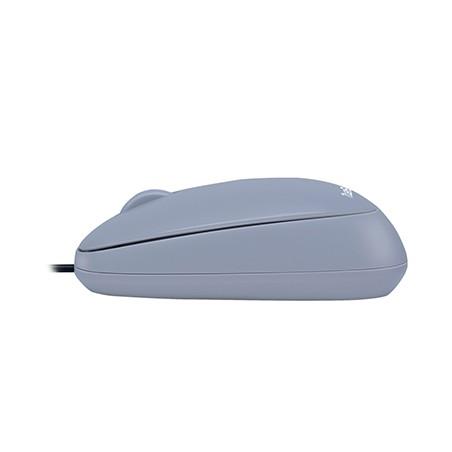 Mouse TrueBasix TB-924771 - Alámbrico - USB - Gris