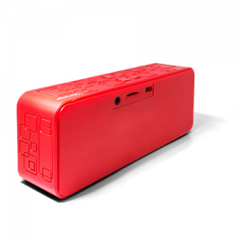 BOCINAS VORAGO BSP-100 BLUETOOTH MANOS LIBRES ROJO
