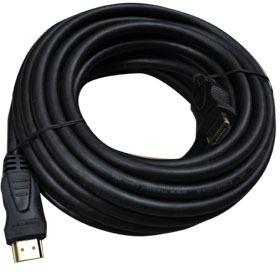 Cable Hdmi Version 1.4 Activo Macho- Macho de 25 Metros 1080P Calibre  26 AWG 340 Mhz 19 pines