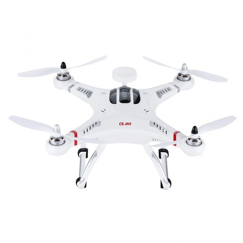 Cheeron CX-20 Auto-Pathfinder, Cuadricóptero RC, 6-Axis, 2.4GHz 4CH, 300 metros, color blanco
