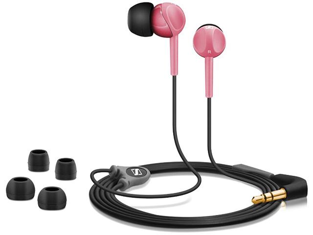 Audifonos Sennheiser CX 215 Rosas Intra Aurales optimizados para reproductores de cd, mp3 y juegos