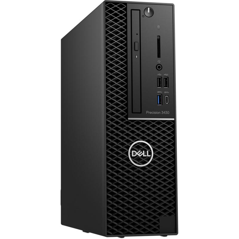 WorkStation Dell Precision 3430 SFF, Mod. 1026910330525, E-2124G 16GB 1TB TV2GB NVP400, Windows 10 Professional, 3 años de garantia