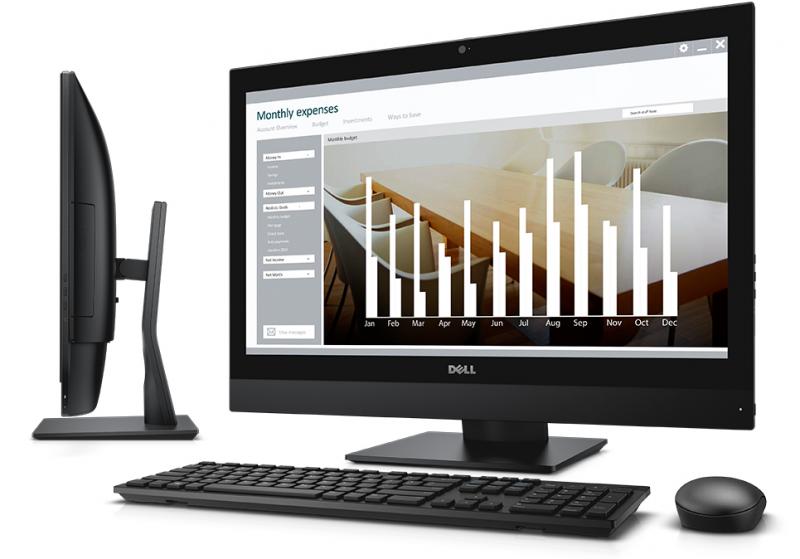 Computadora Dell Optiplex AIO 7440 CI7 6700 4.0Ghz, 8GB, 500GB, DVDRW, 23.8", Windows 7/10 Pro O7440AIOI7S850W7P3W