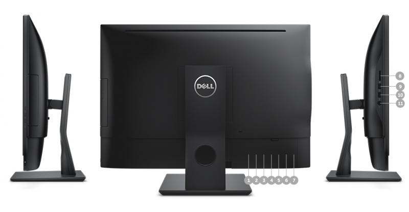 Computadora Dell Optiplex AIO 7440 CI7 6700 4.0Ghz, 8GB, 500GB, DVDRW, 23.8", Windows 7/10 Pro O7440AIOI7S850W7P3W