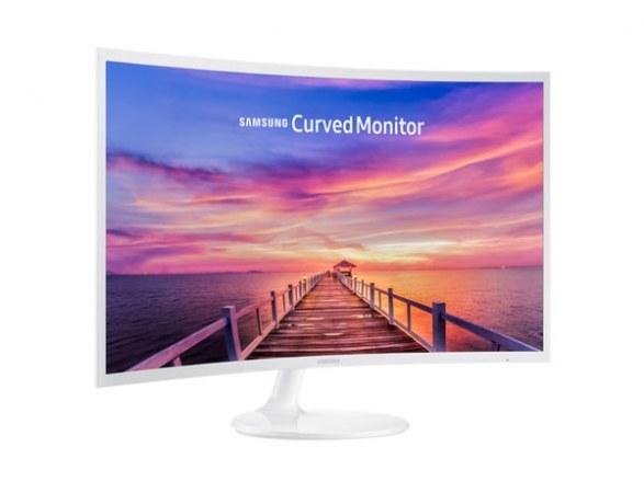Monitor Samsung Curvo, 32", 1920x1080, HDMI, Display Port, BLANCO