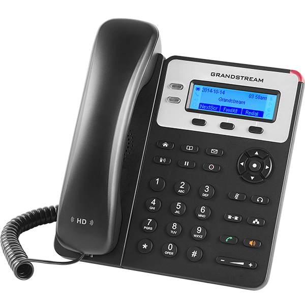 Teléfono IP SMB de 2 líneas con 3 teclas de función programables y conferencia de 3 vías, 5 Vcd GXP-1620