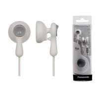 AUDIFONOS TIPO INSERCIÓN (IN-EAR)  PANASONIC RP-HV41PP COLOR BLANCO CONECTOR 3.5MM RP-HV41PP-W