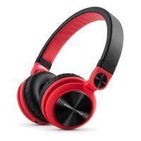 AUDIFONOS DIADEMA ENERGY SISTEM TIPO DJ CON SONIDO ESTEREO Y BANDA AJUSTABLE COLOR ROJO CON NEGRO, CONEXION 3.5MM EY-424597