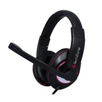 AUDIFONO DE DIADEMA TECH ZONE CON MICROFONO HI-FI STEREO USB CABLE 1.8 MT TZ16AUD01-PC