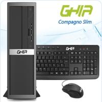 CPU Ghia Compagno Slim / Intel Core i3-7100 / 4 GB RAM/ 1TB HDD / Windows 10 Home