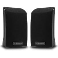 BOCINAS ACTECK TRUE BASIX  MULTIMEDIA 2.0 NEGRO 3.5MM CONTROL DE VOLUMEN DE  TB-02005