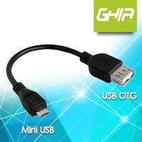 CABLE USB OTG A MIN USB GHIA NEGRO N/A