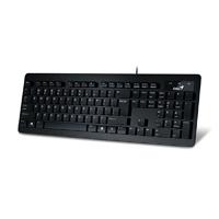 TECLADO ALAMBRICO BASICO GENIUS SLIMSTAR 130 USB NEGRO 31300714102