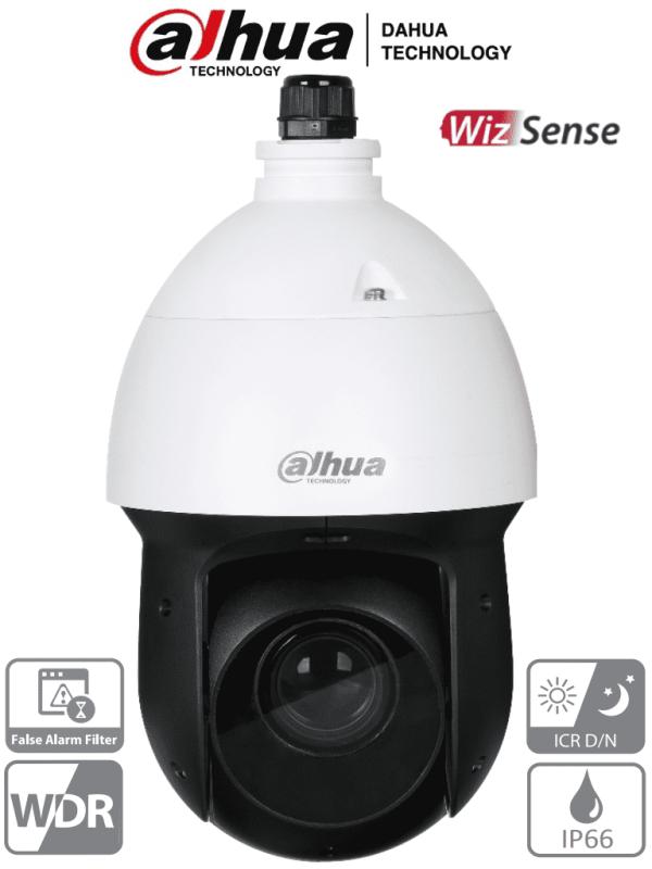 DAHUA SD49425XB-HNR - Camara IP PTZ de 4 Megapixeles/ WizSense/ 25x de ...