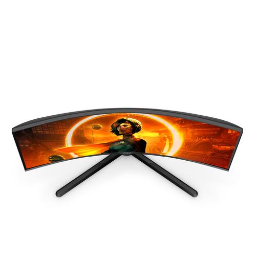 AOC C32G3E monitor de computadora 80 cm (31.5") 1920 x 1080 Pixeles Full HD Negro, Rojo