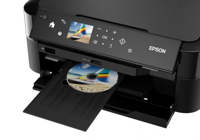 Multifuncional Epson L850, 37/38 ppm, Tinta Continua Ecotank Fotográfica, USB, CD/DVD C11CE31301